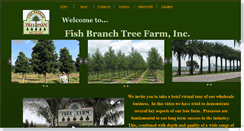 Desktop Screenshot of fishbranchtreefarm.com